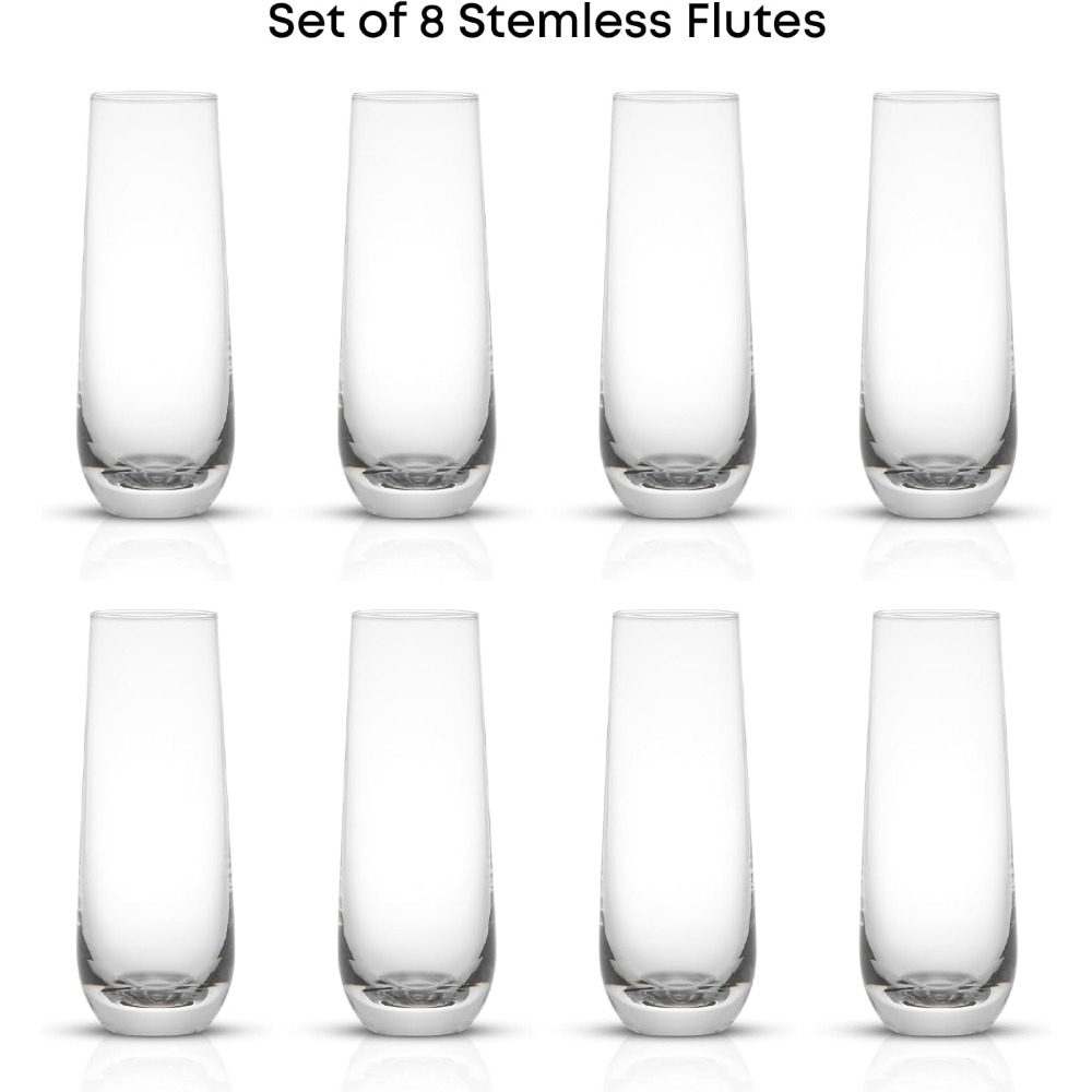 Stemless Champagne Flutes Set  - Highball Glass Set recension och pris