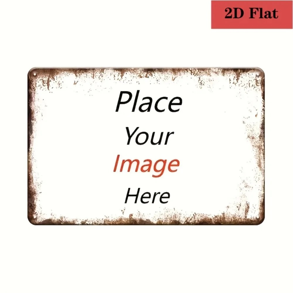 8×12Inch Customizable Metal Pl - Home Bar And Restaurant recension och pris