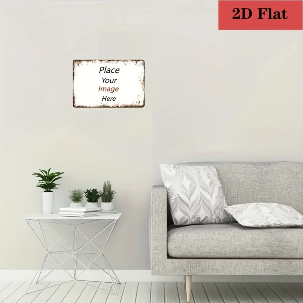 8×12Inch Customizable Metal Pl - Home Bar And Restaurant recension och pris