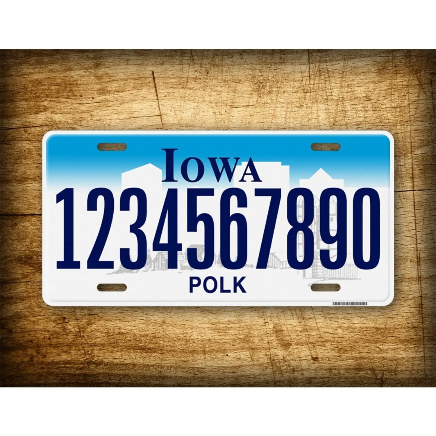 Personalized Iowa Vintage Meta - Home Bar Signs recension och pris