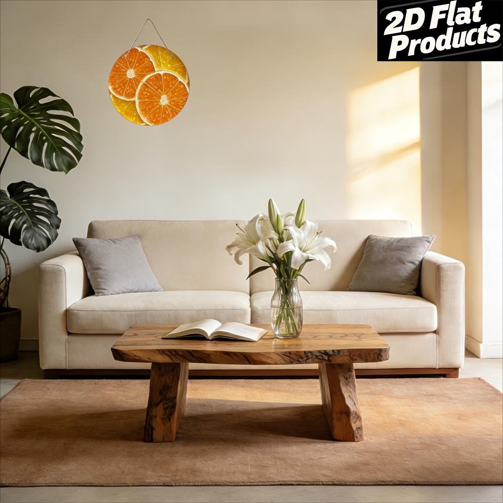Modern Orange Aluminum Wall Ar - Home Bar And Kitchen recension och pris