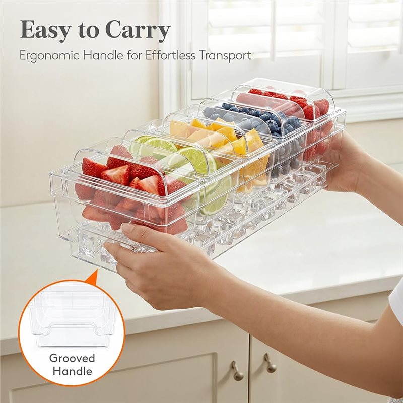 DTA4-For Bar Supplies,Clear Se - Garnish Tray Set recension och pris