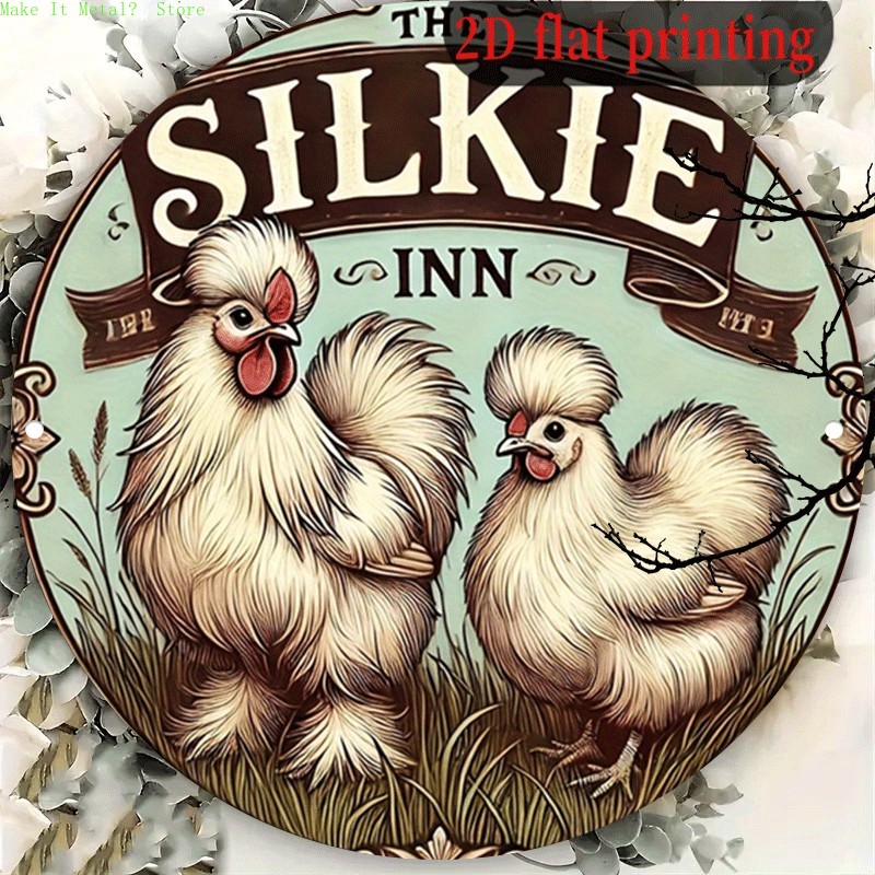 Vintage The Silkie Inn Round T - Home Bar And Kitchen recension och pris