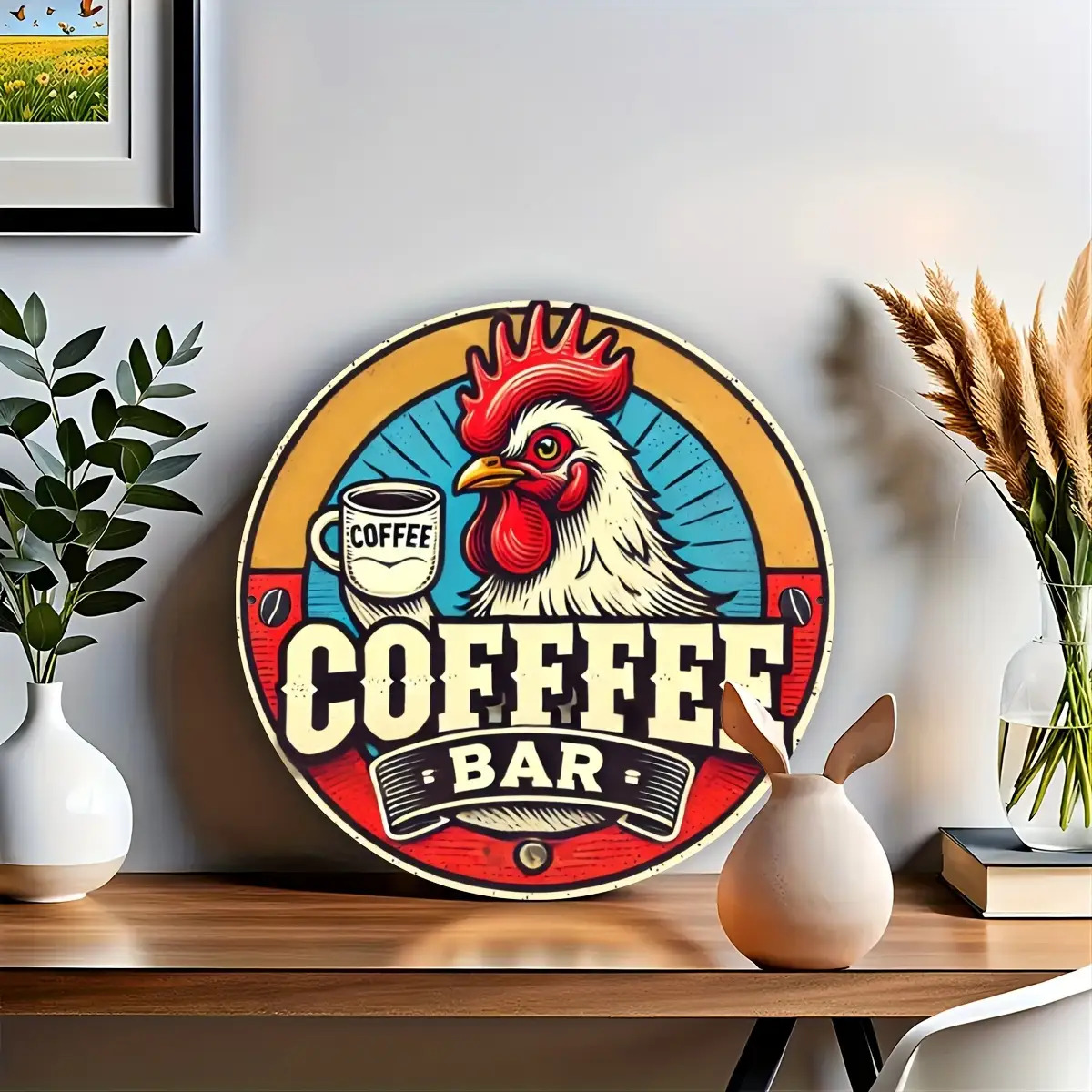2D Vintage Aluminum Sign | Ret - Home Bar And Coffee recension och pris