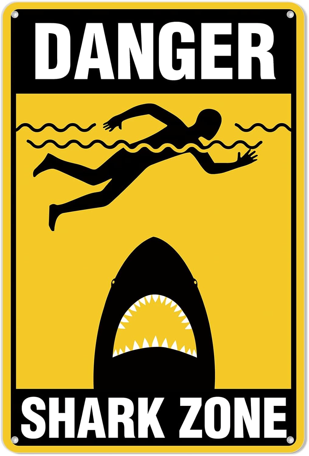 Danger Shark Zone for Home,Liv - Home Bar And Coffee recension och pris