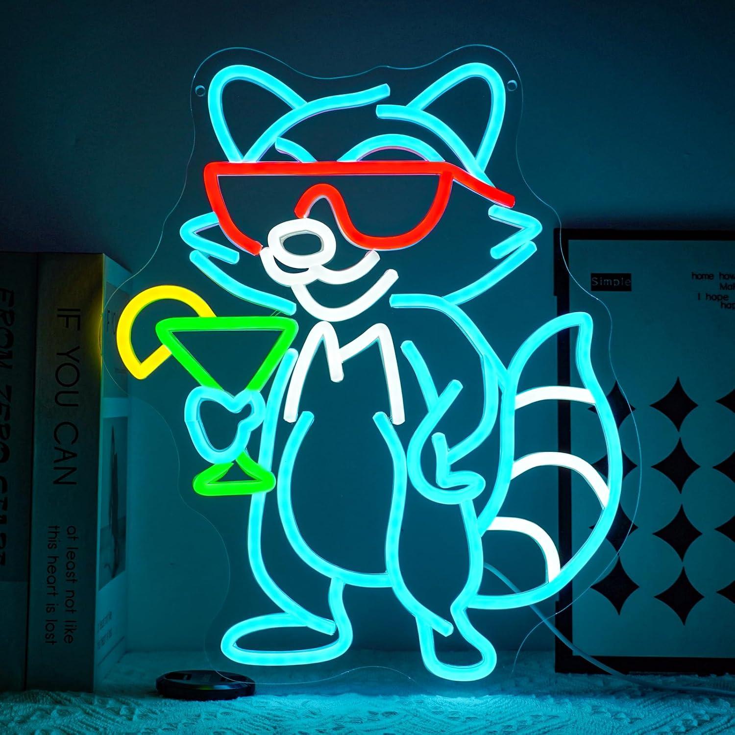 Raccoon With Sunglasses Cockta - Home Bar Lounge recension och pris