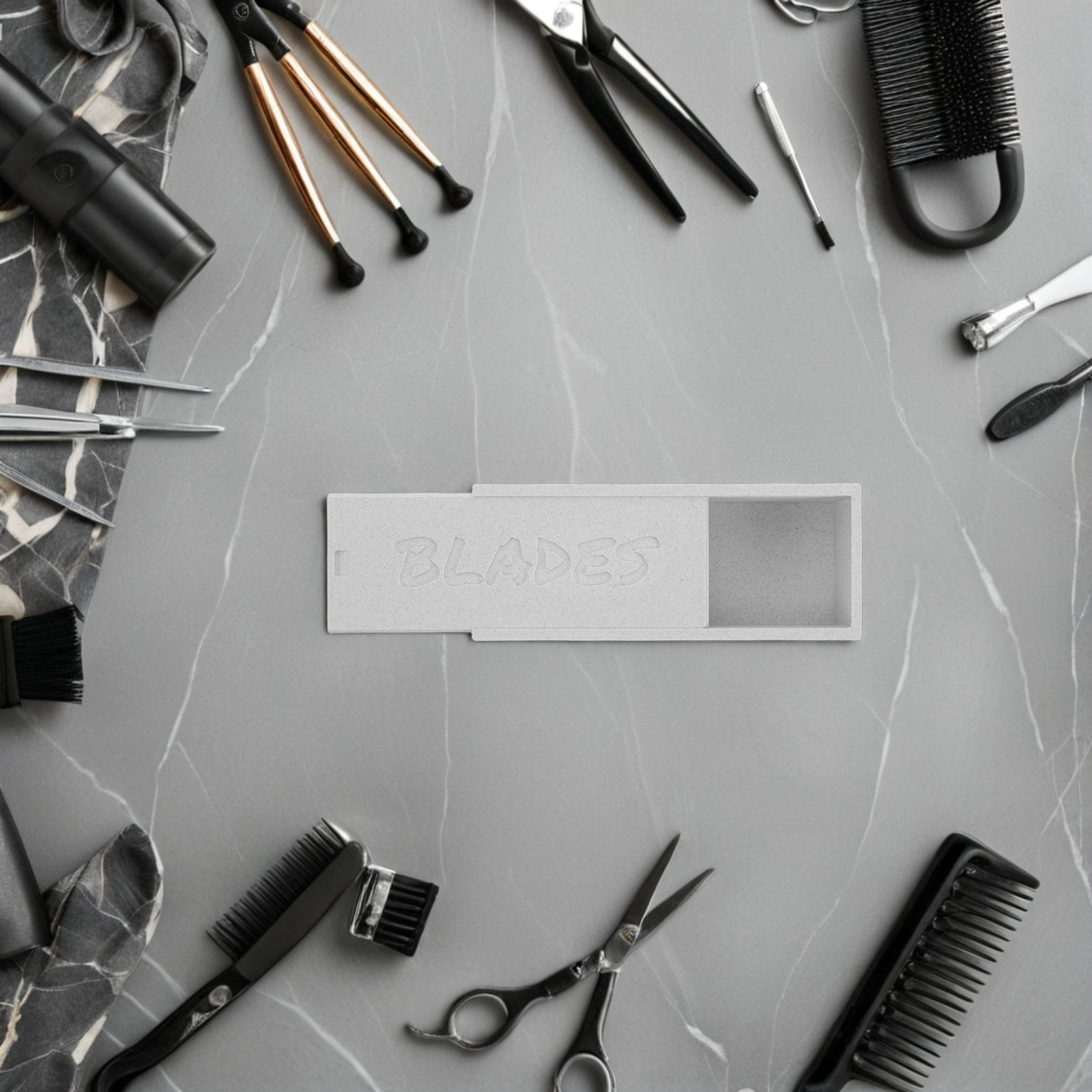 White Double Compartment Blade - Home Barber recension och pris