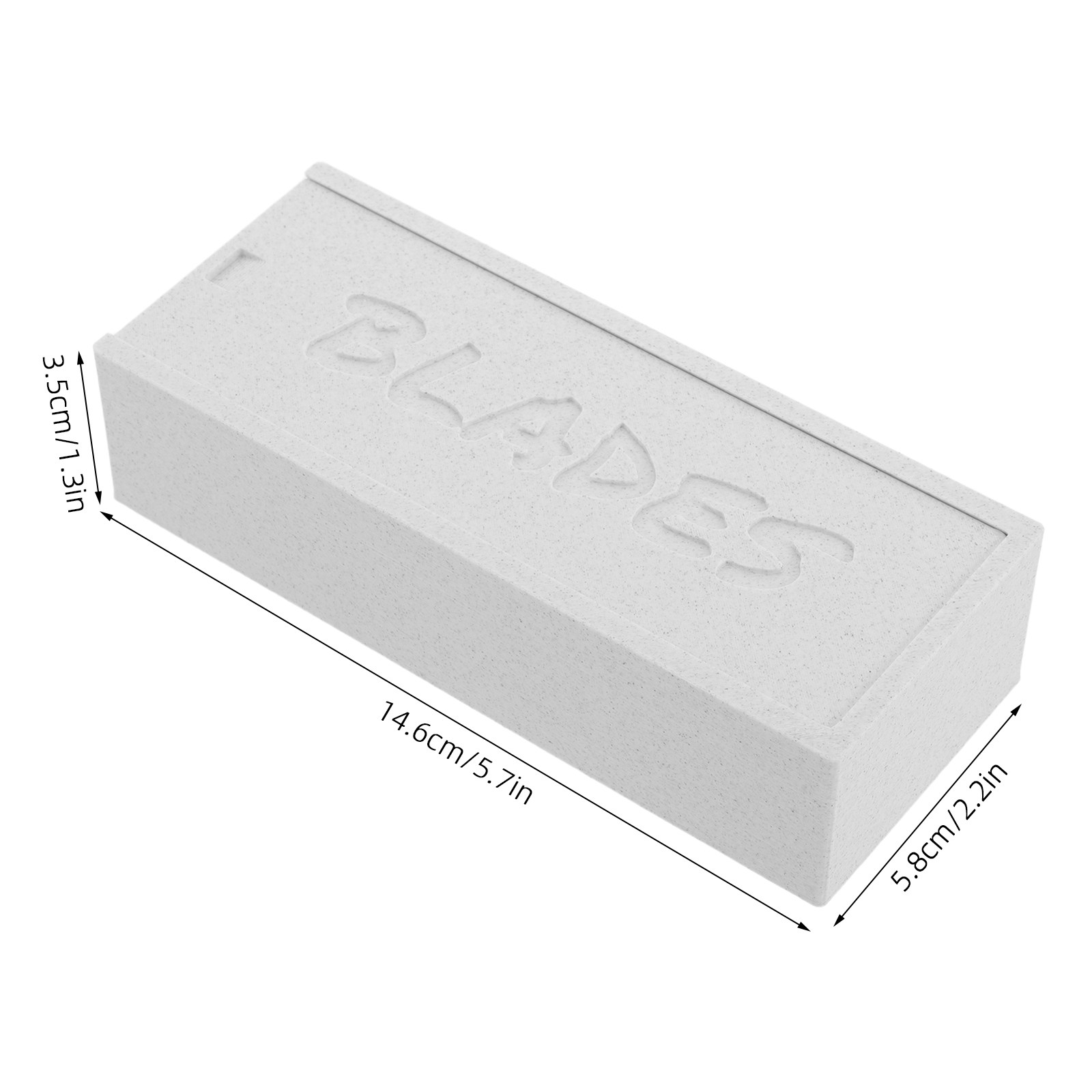 White Double Compartment Blade - Home Barber recension och pris