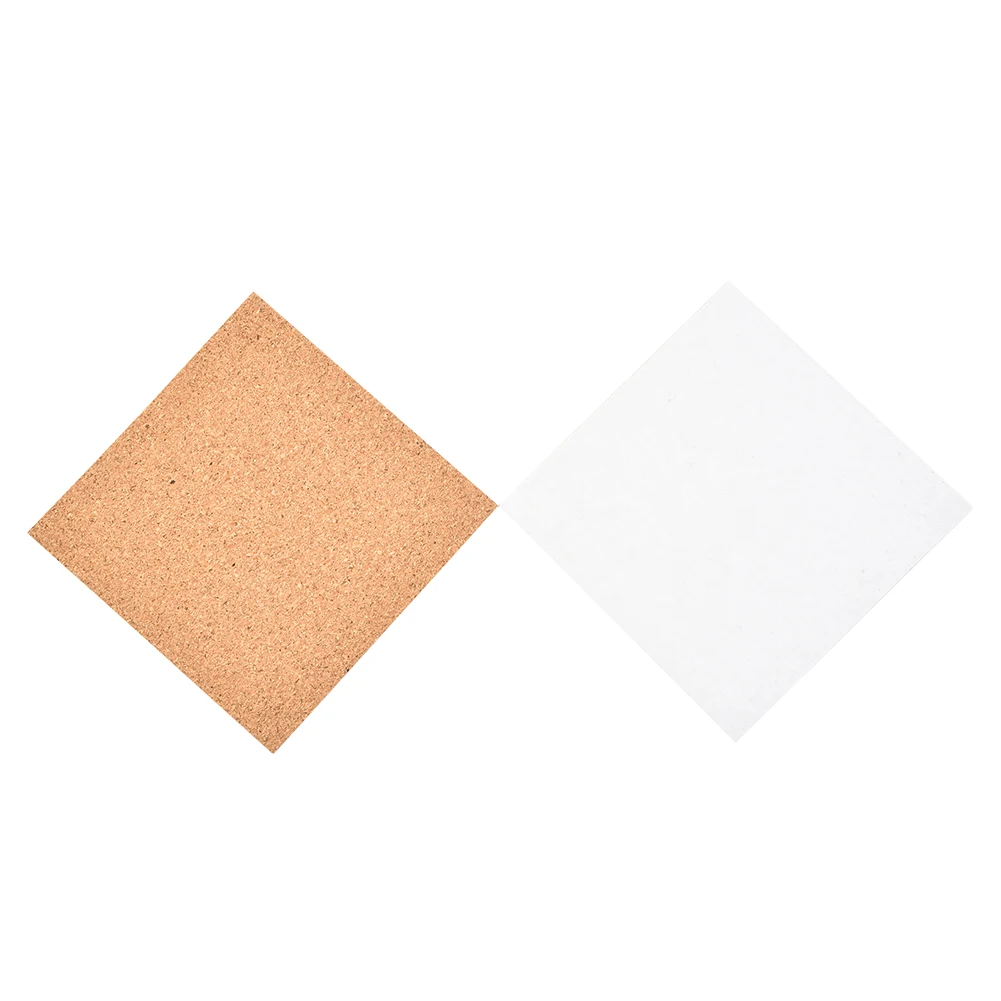 10Pcs Cork Coasters Square Cor - Home Bar Supplies recension och pris