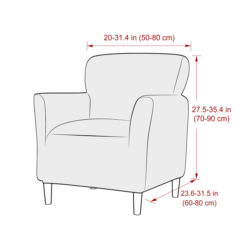1PC Stretch Spandex Tub Chair  - Home Bar Lounge recension och pris