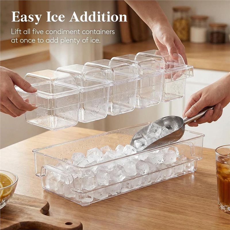 AB46-For Bar Supplies, Chilled - Garnish Tray Set recension och pris