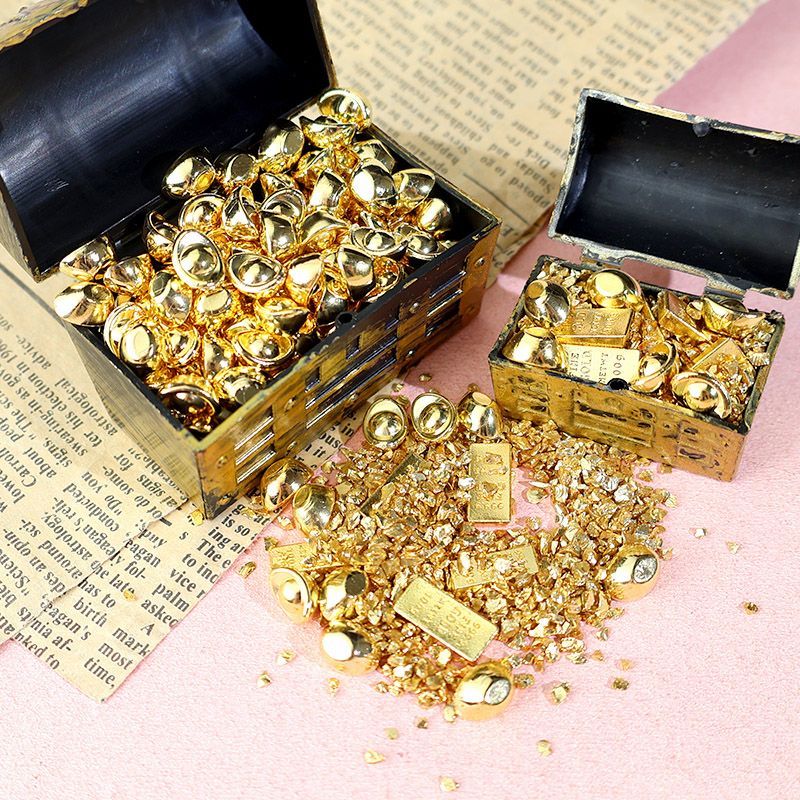 1set Mini Gold Bar Ingot Pirat - Bar Cart Gold recension och pris