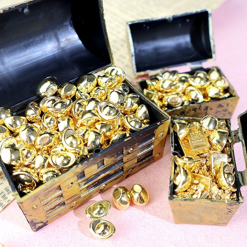 1set Mini Gold Bar Ingot Pirat - Bar Cart Gold recension och pris