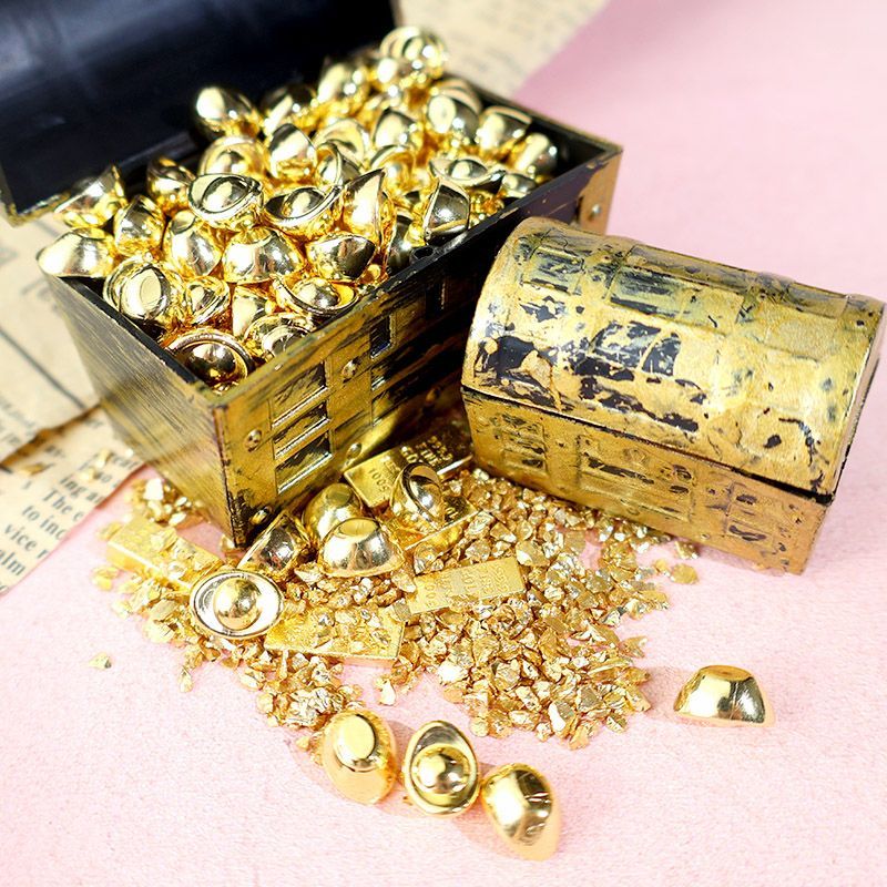 1set Mini Gold Bar Ingot Pirat - Bar Cart Gold recension och pris