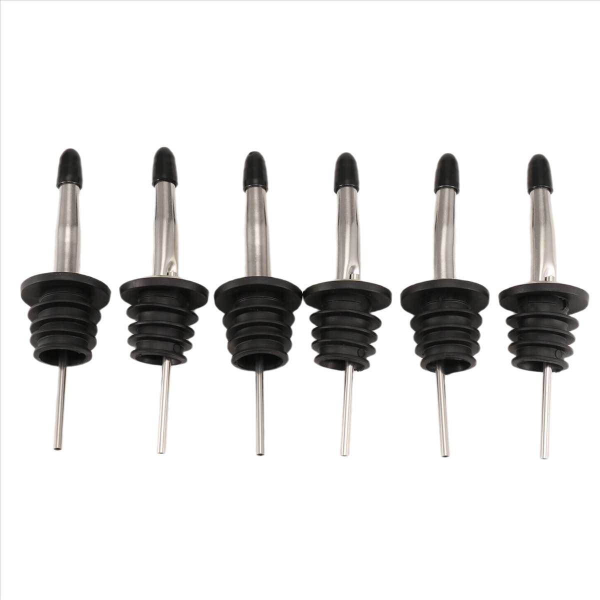 REST 6Pcs Stainless Steel Pour - Speed Pourer Cap recension och pris