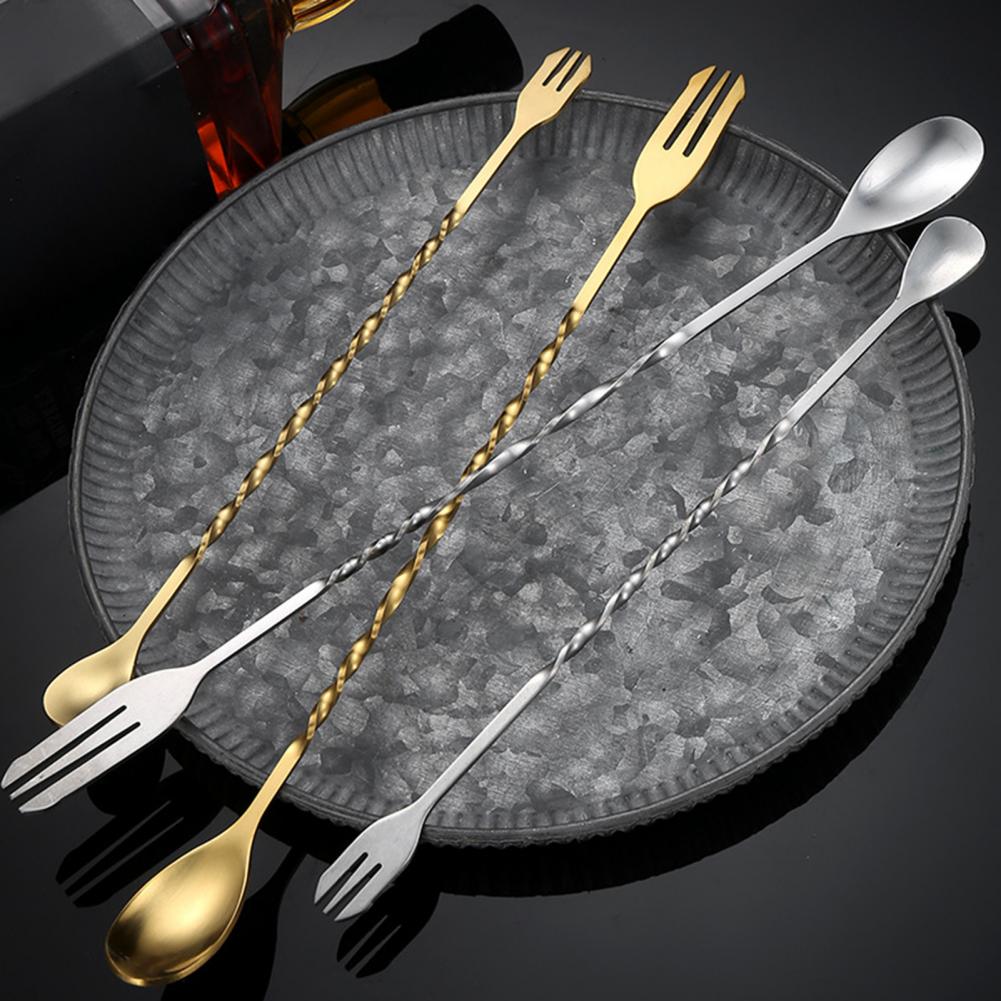 Stainless Steel Cocktail Stirr - Bar Spoon Twisted recension och pris