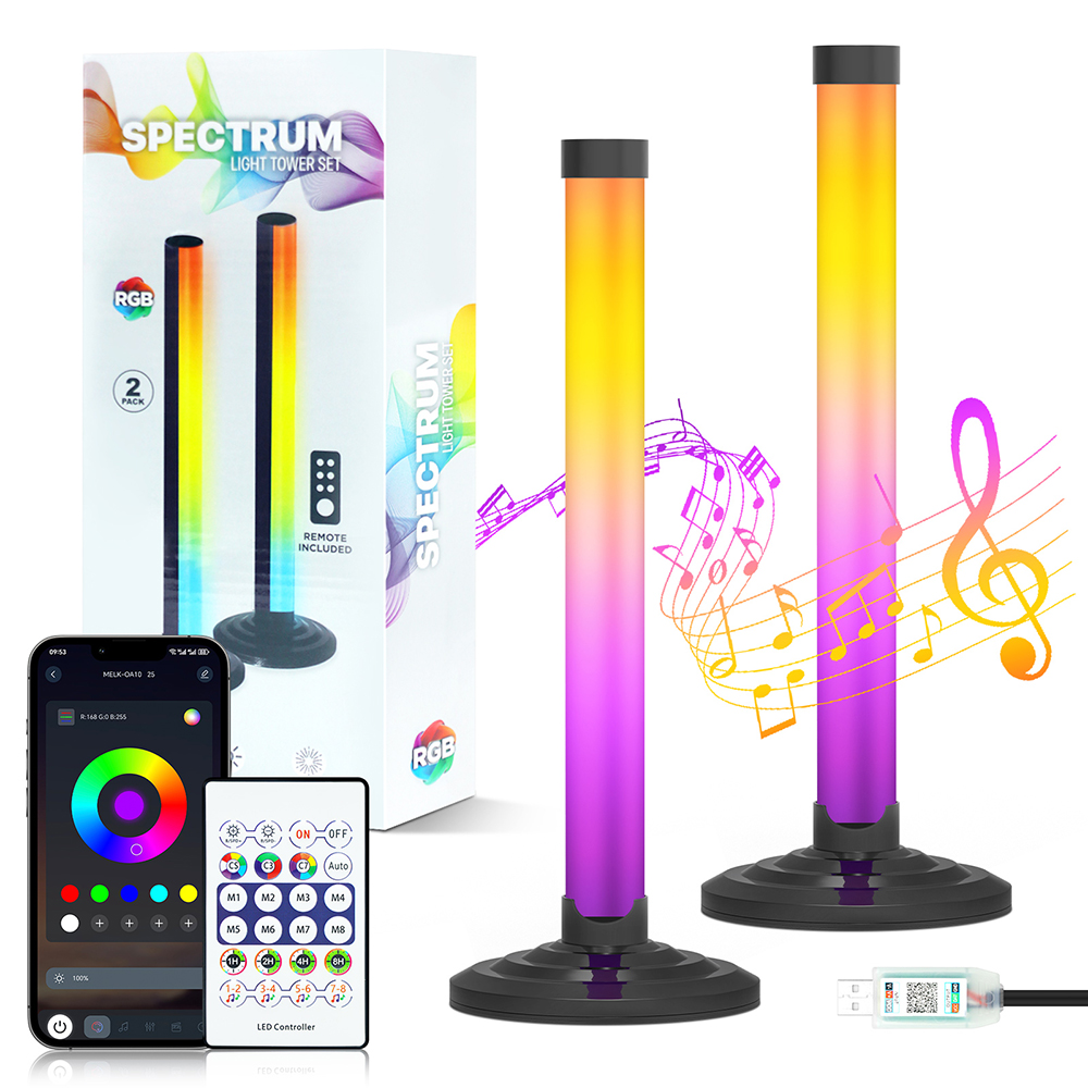 5V Smart LED Corner Floor Lamp - Home Bar And Theater recension och pris