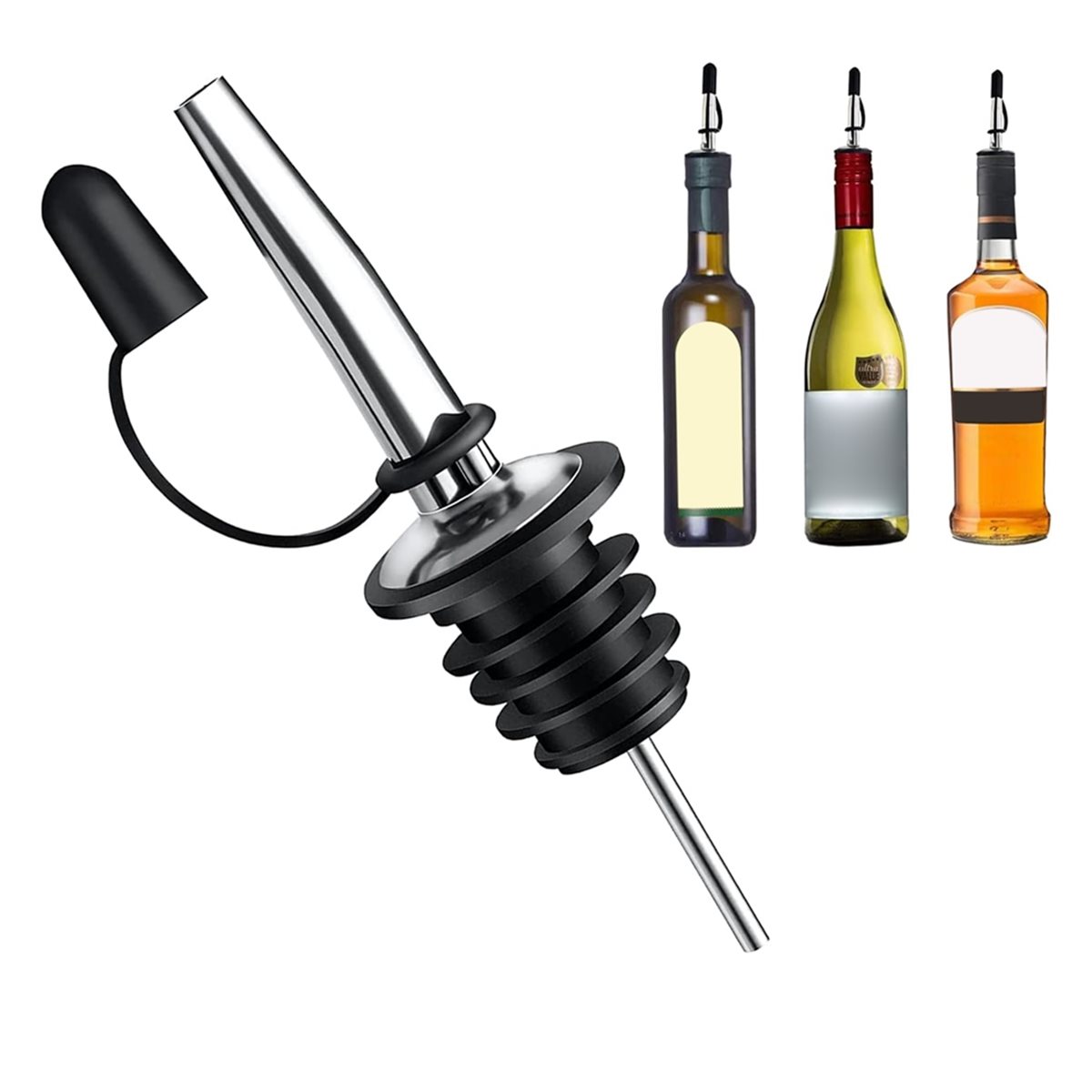 Home Tool 24 Pack Stainless St - Speed Pourer Cap recension och pris