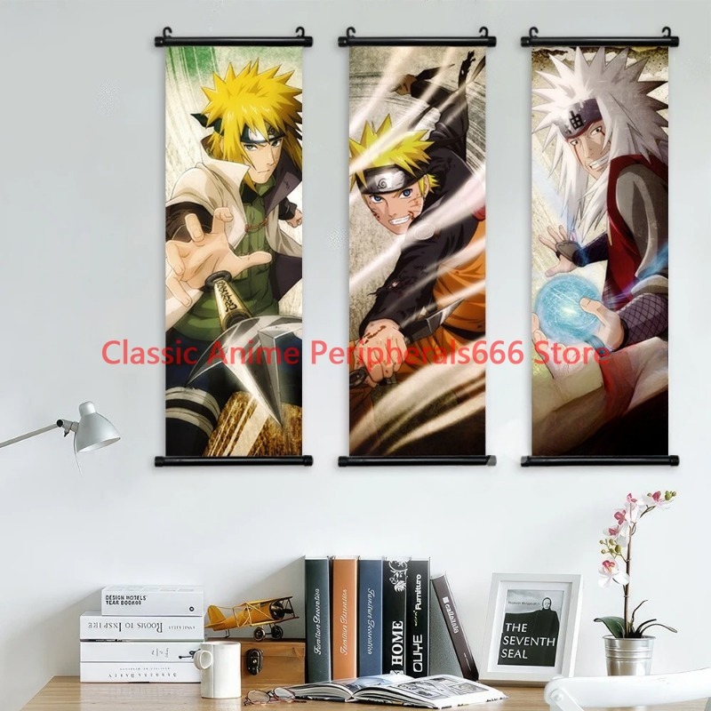 Naruto Hanging Painting Canvas - Home Bar Shelf recension och pris