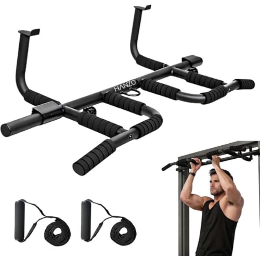 Doorway Pull Up Bar Set with S - Home Bar Set recension och pris