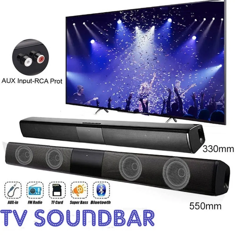 40W High Power Soundbar for TV - Home Bar And Theater recension och pris