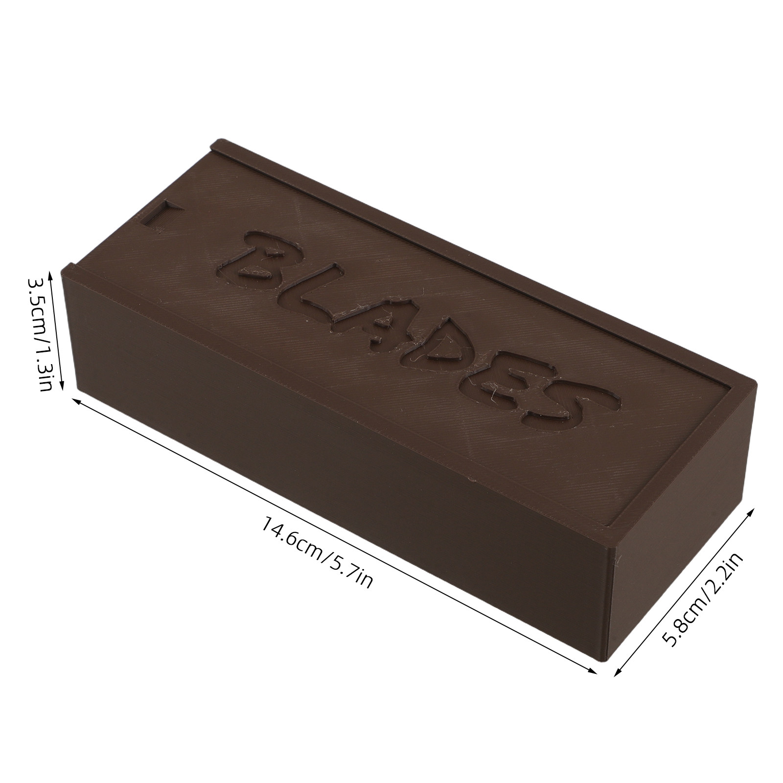 Double Compartment Brown Blade - Home Barber recension och pris