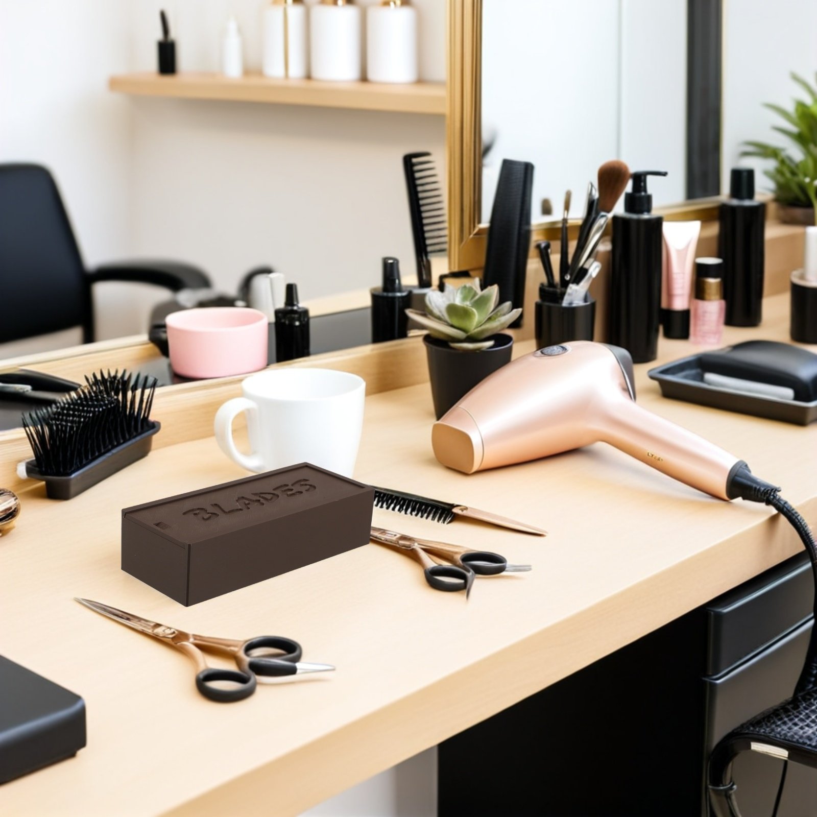 Double Compartment Brown Blade - Home Barber recension och pris