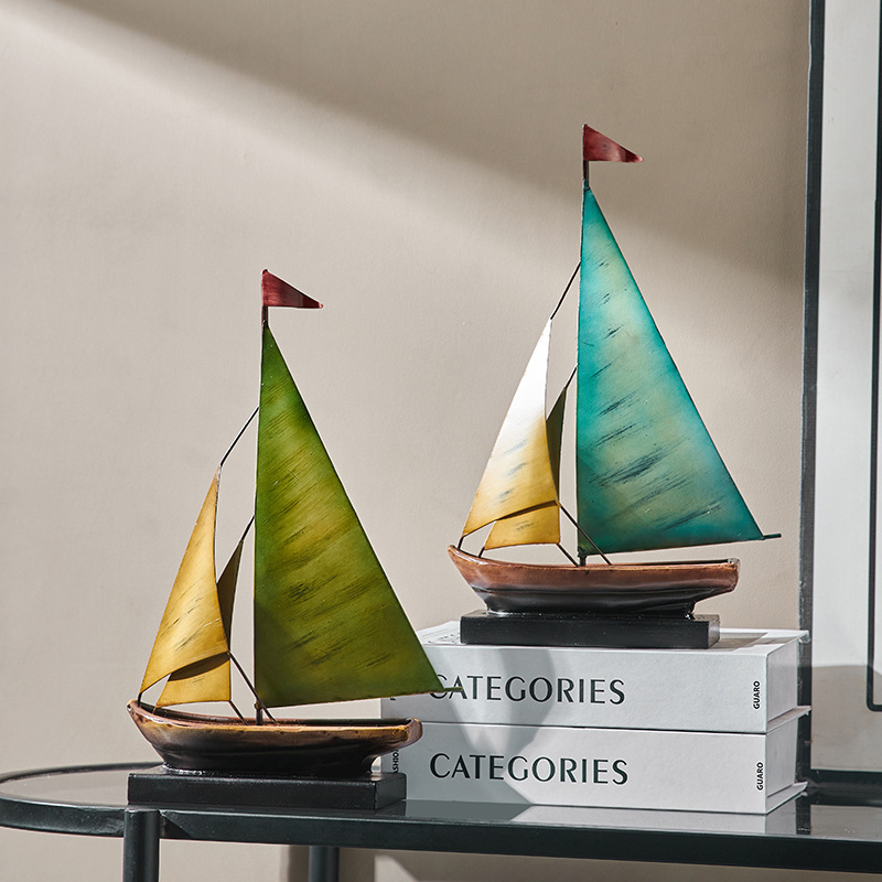 Creative Sailboat Model Orname - Home Bar Setup recension och pris
