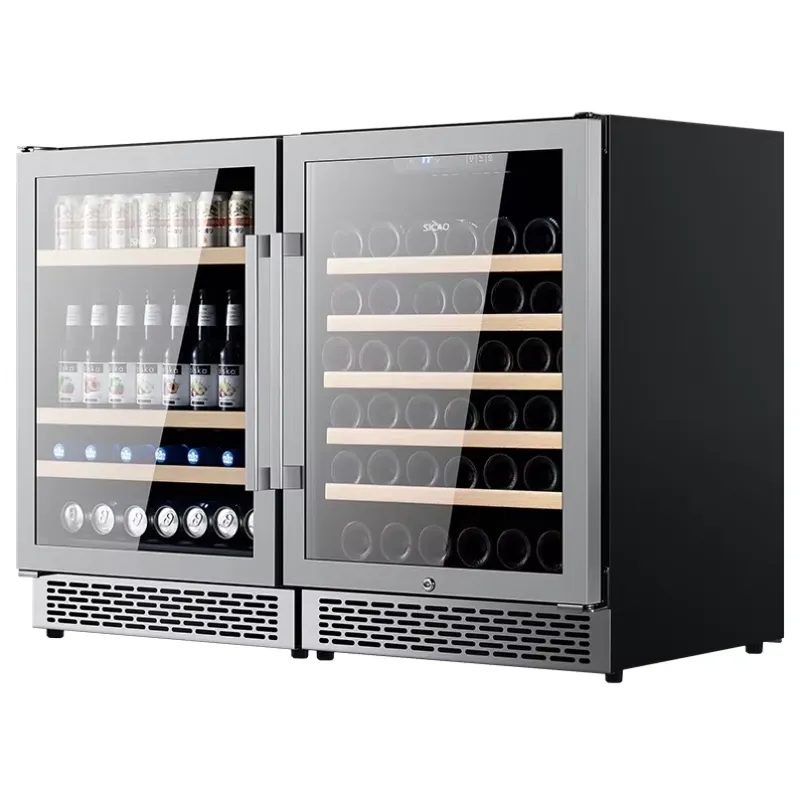 SICAO Stainless Steel Dual Zon - Home Bar And Fridge recension och pris