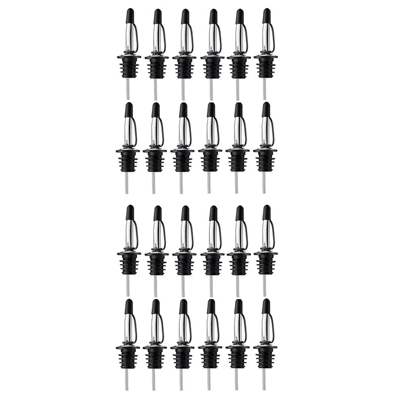 75STO-24 Pack Stainless Steel  - Speed Pourer Cap recension och pris