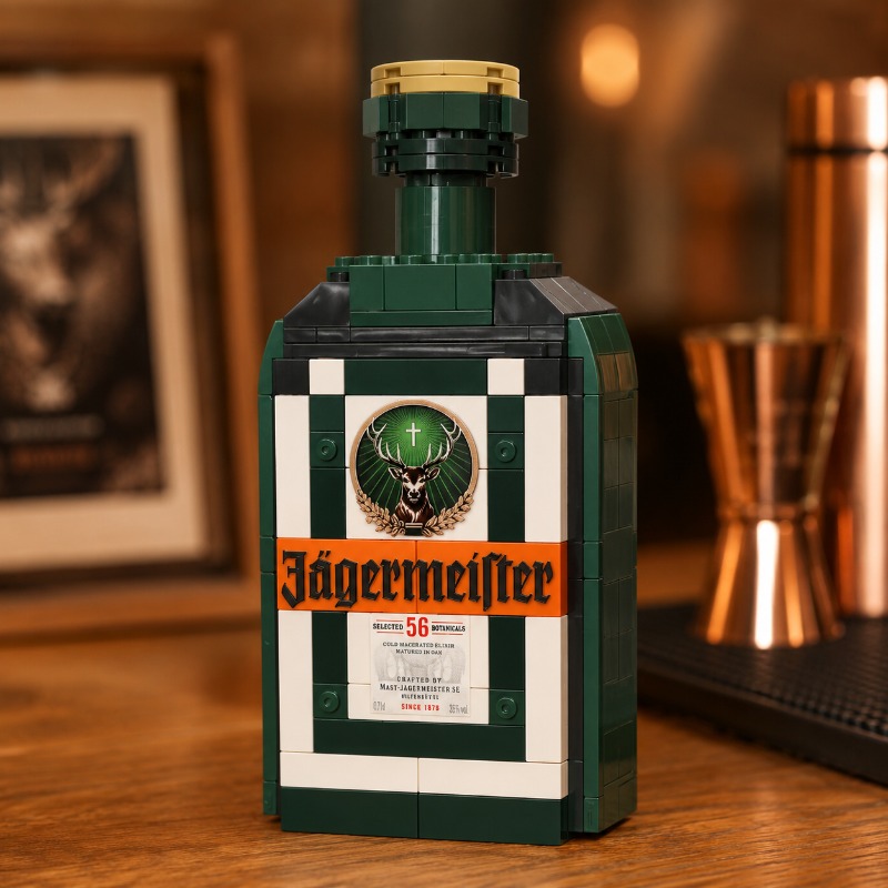 DIY Jagermeister Liqueur Bottl - Home Bar Set recension och pris
