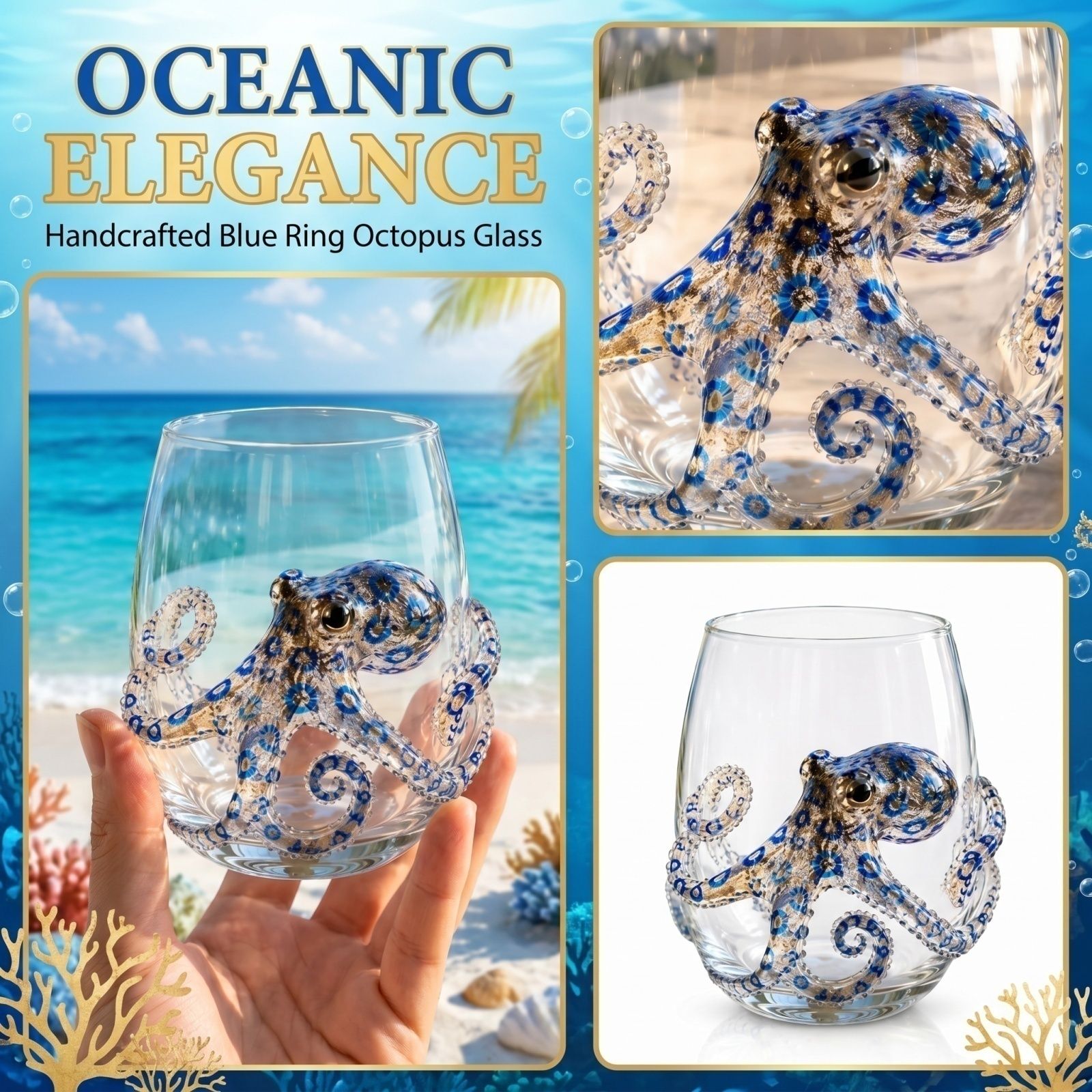 Artisanal Blue Ringed Octopus  - Home Bar Setup recension och pris