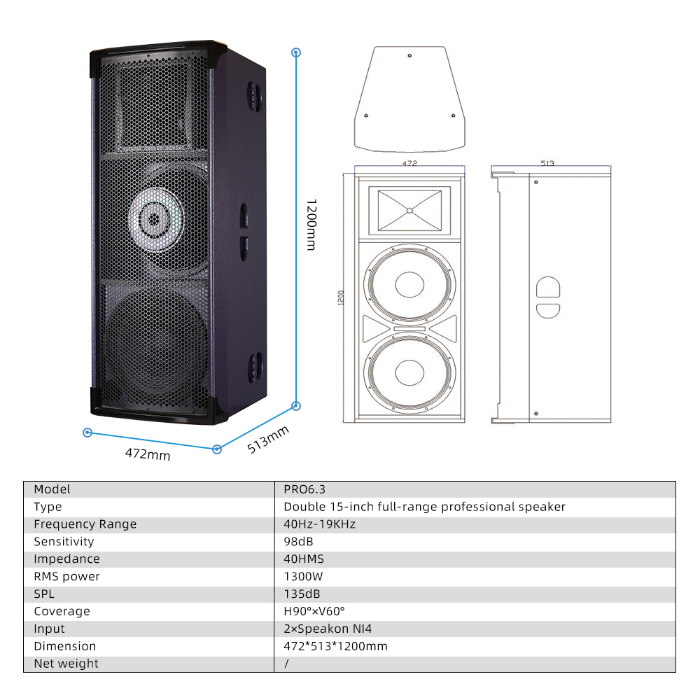 Lane PRO6.3 New Arrival Black  - Home Bar And Theater recension och pris